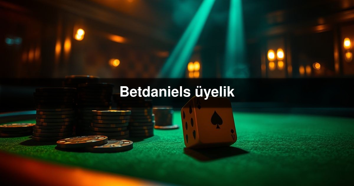 Betdaniels üyelik