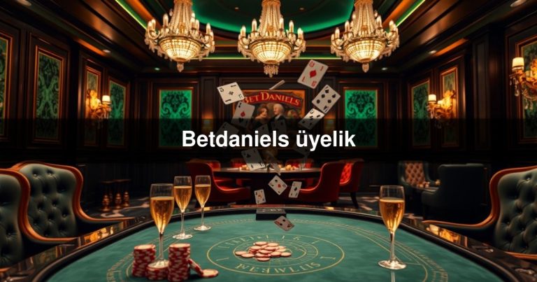 Betdaniels üyelik